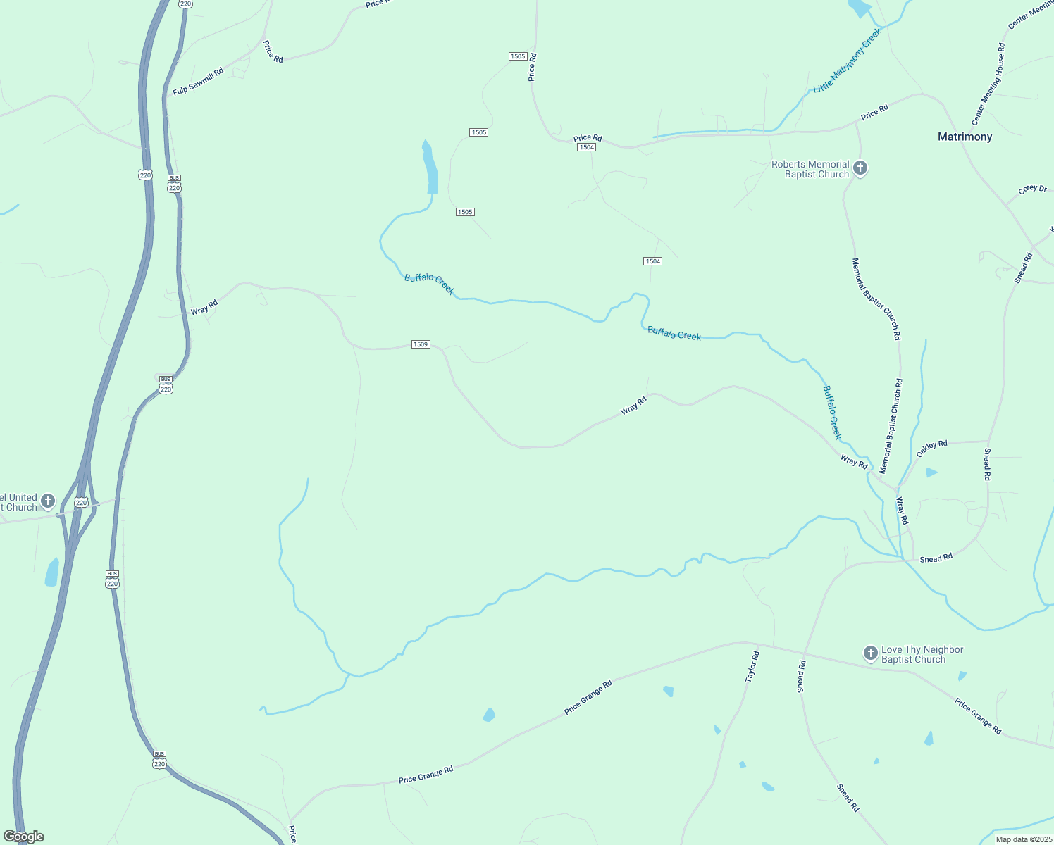map of restaurants, bars, coffee shops, grocery stores, and more near 811 Wray Road in Stoneville