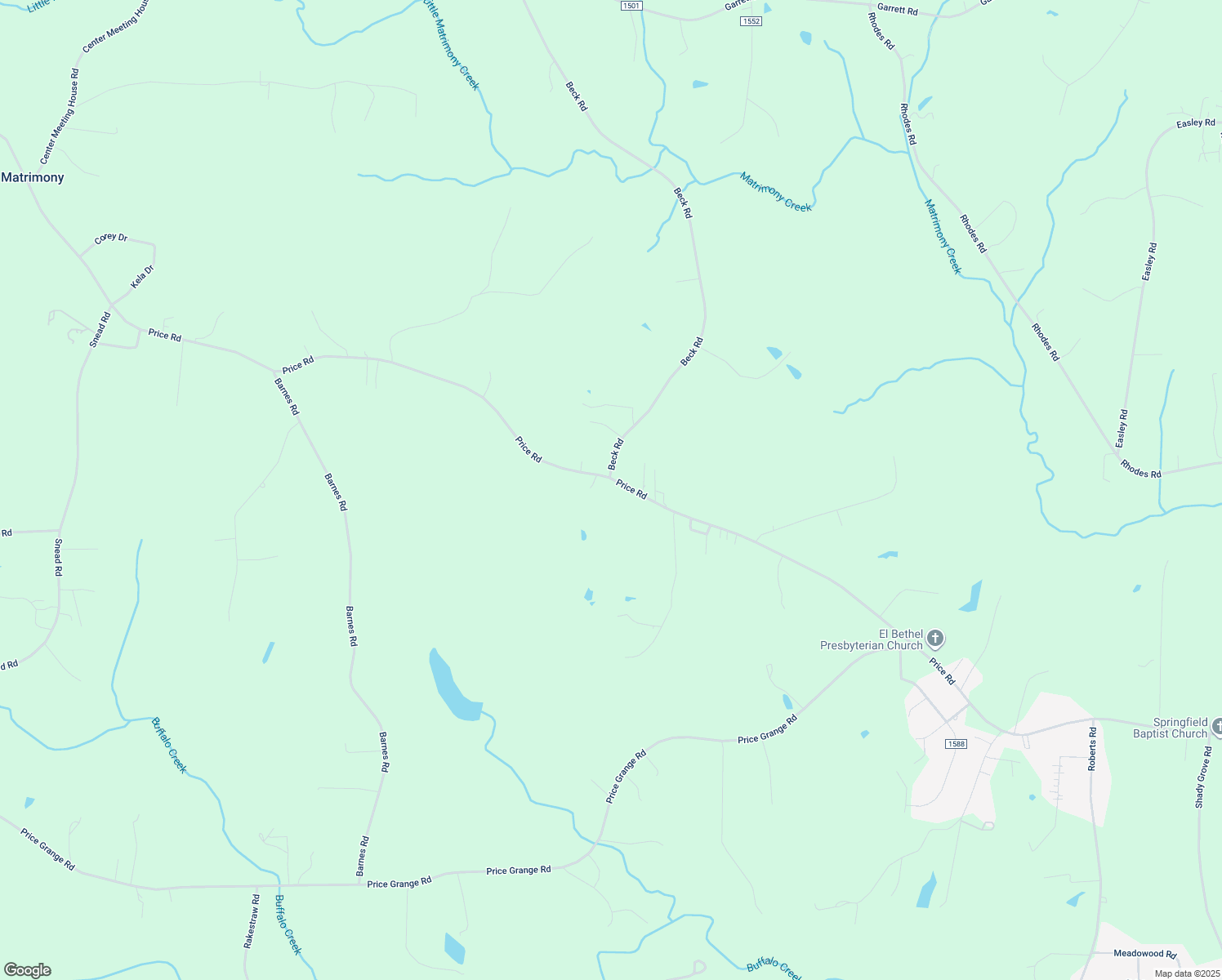 map of restaurants, bars, coffee shops, grocery stores, and more near 3070 Price Road in Eden