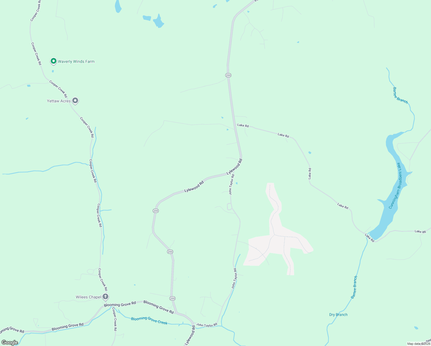 map of restaurants, bars, coffee shops, grocery stores, and more near 3320 Lylewood Rd in Woodlawn