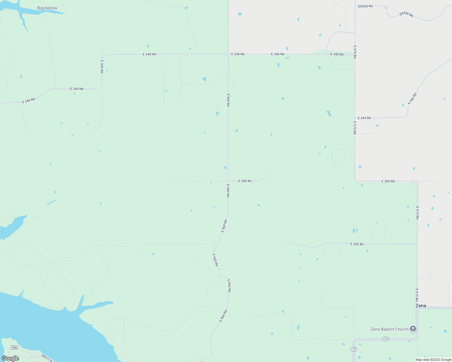 map of restaurants, bars, coffee shops, grocery stores, and more near 55951 East 350 Road in Jay