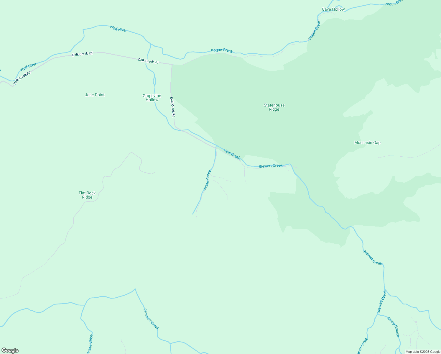 map of restaurants, bars, coffee shops, grocery stores, and more near 998 Stewart Lane in Jamestown