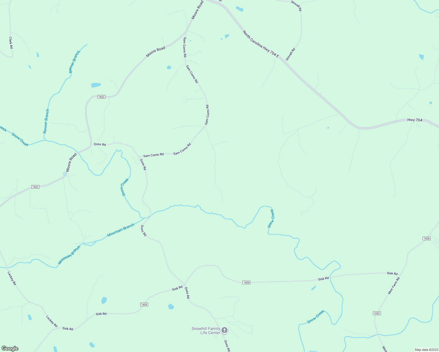 map of restaurants, bars, coffee shops, grocery stores, and more near 1165 Wheeler Smith Road in Lawsonville