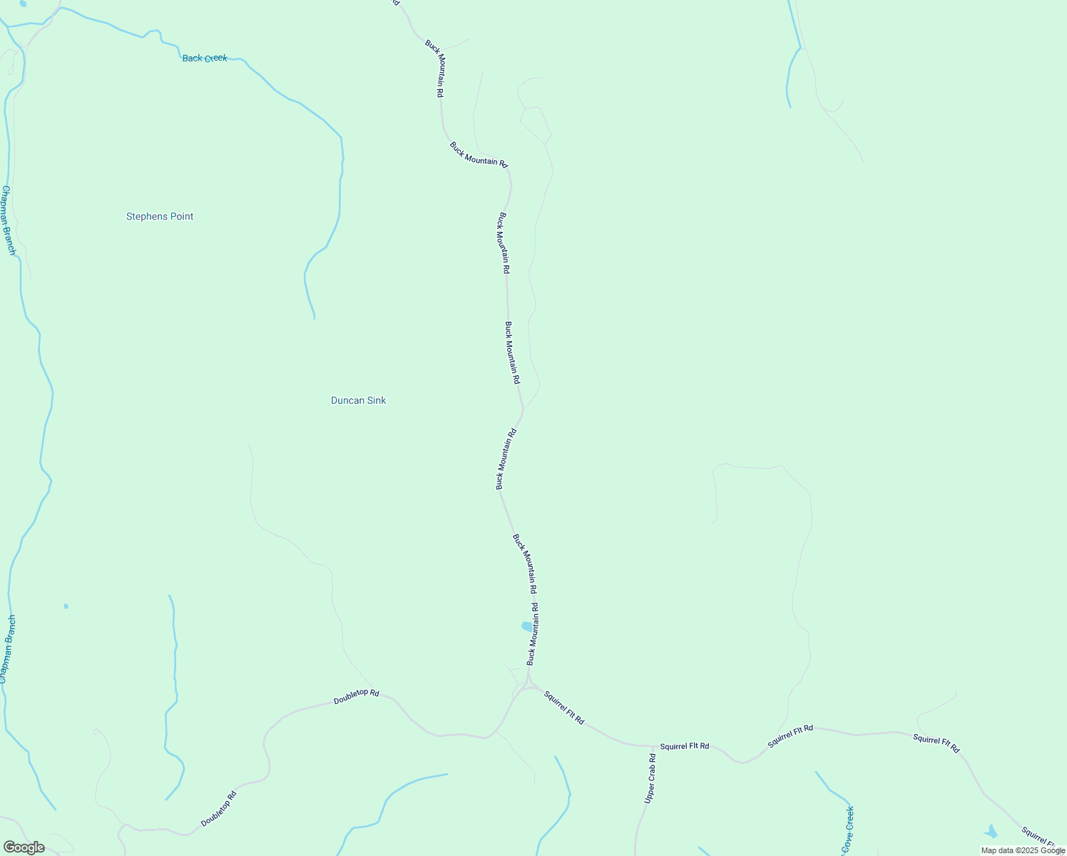 map of restaurants, bars, coffee shops, grocery stores, and more near 182 Angley Overlook Drive in Jamestown