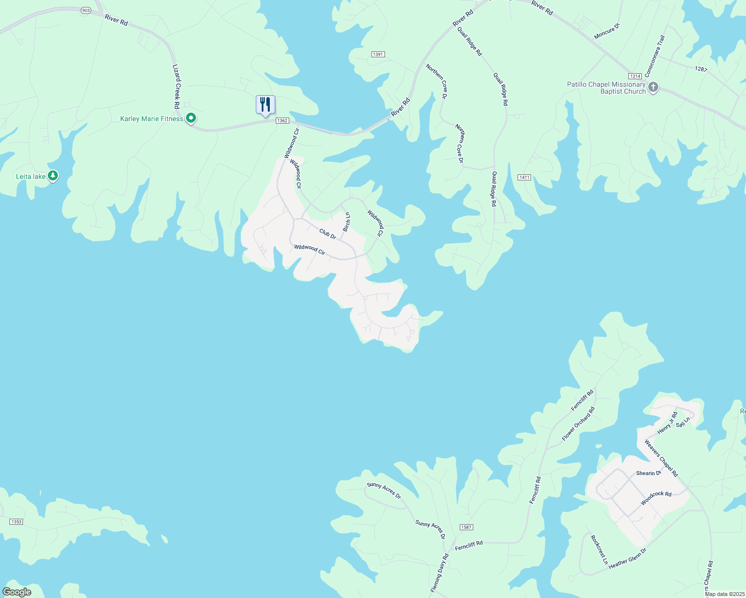 map of restaurants, bars, coffee shops, grocery stores, and more near 81 Holly Point in Littleton