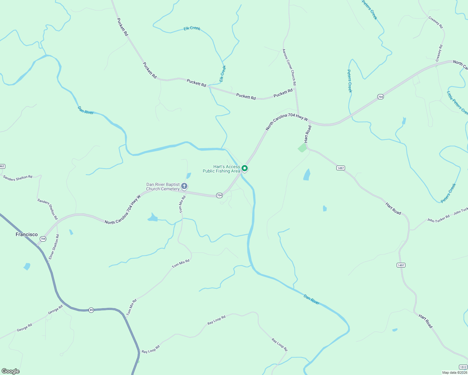 map of restaurants, bars, coffee shops, grocery stores, and more near 3767 North Carolina 704 Highway West in Lawsonville