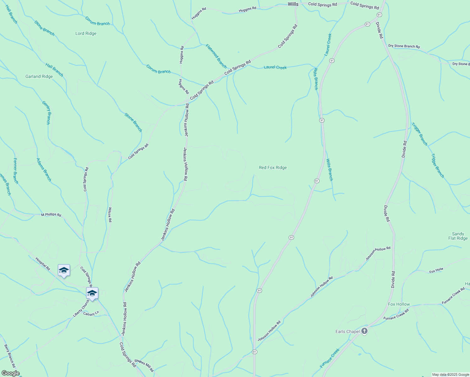 map of restaurants, bars, coffee shops, grocery stores, and more near 480 Laurelwood Lane in Mountain City