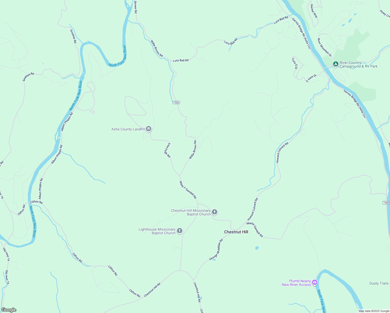 map of restaurants, bars, coffee shops, grocery stores, and more near 300 Willie Brown Road in Crumpler