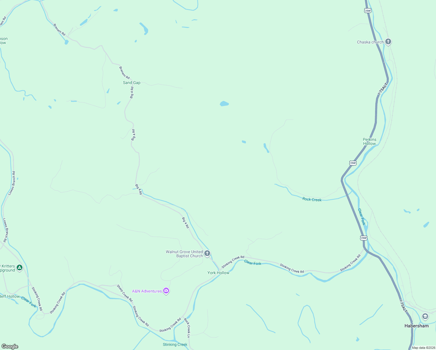 map of restaurants, bars, coffee shops, grocery stores, and more near in Jellico