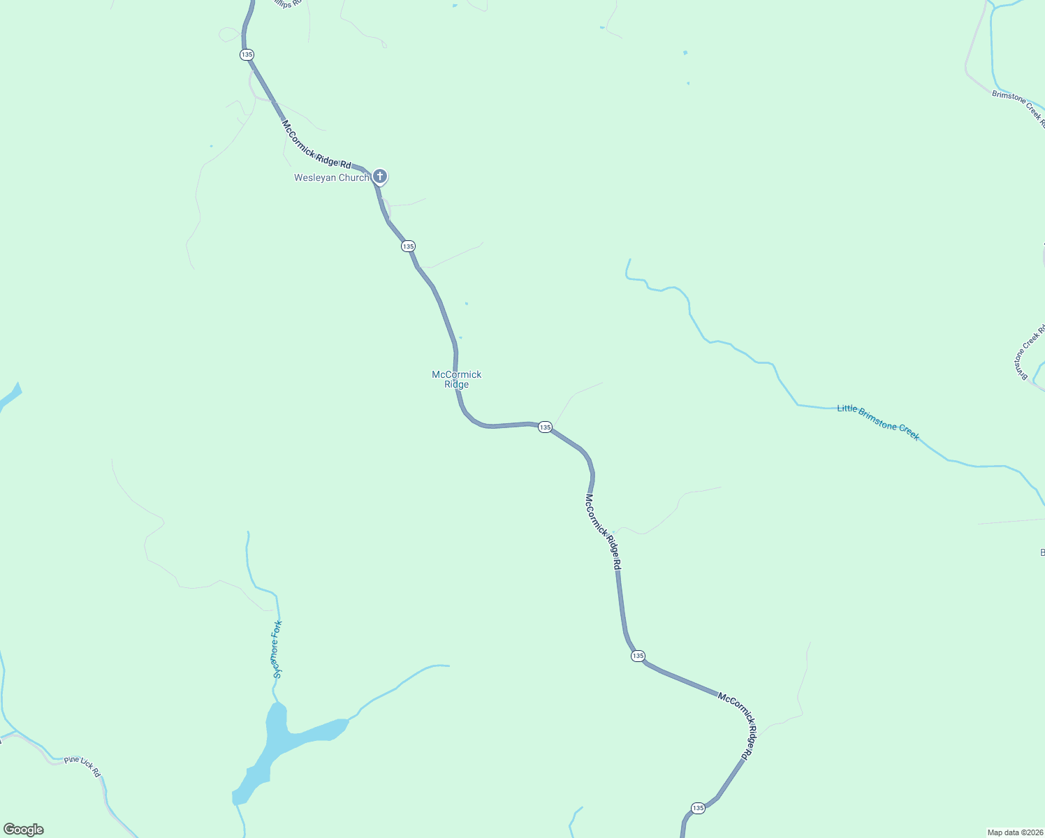 map of restaurants, bars, coffee shops, grocery stores, and more near 6579 McCormick Ridge Road in Whitleyville