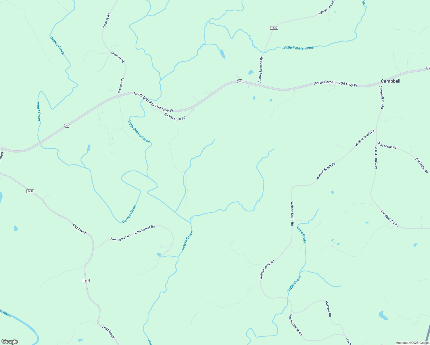 map of restaurants, bars, coffee shops, grocery stores, and more near 1377 Frank Tilley Road in Lawsonville