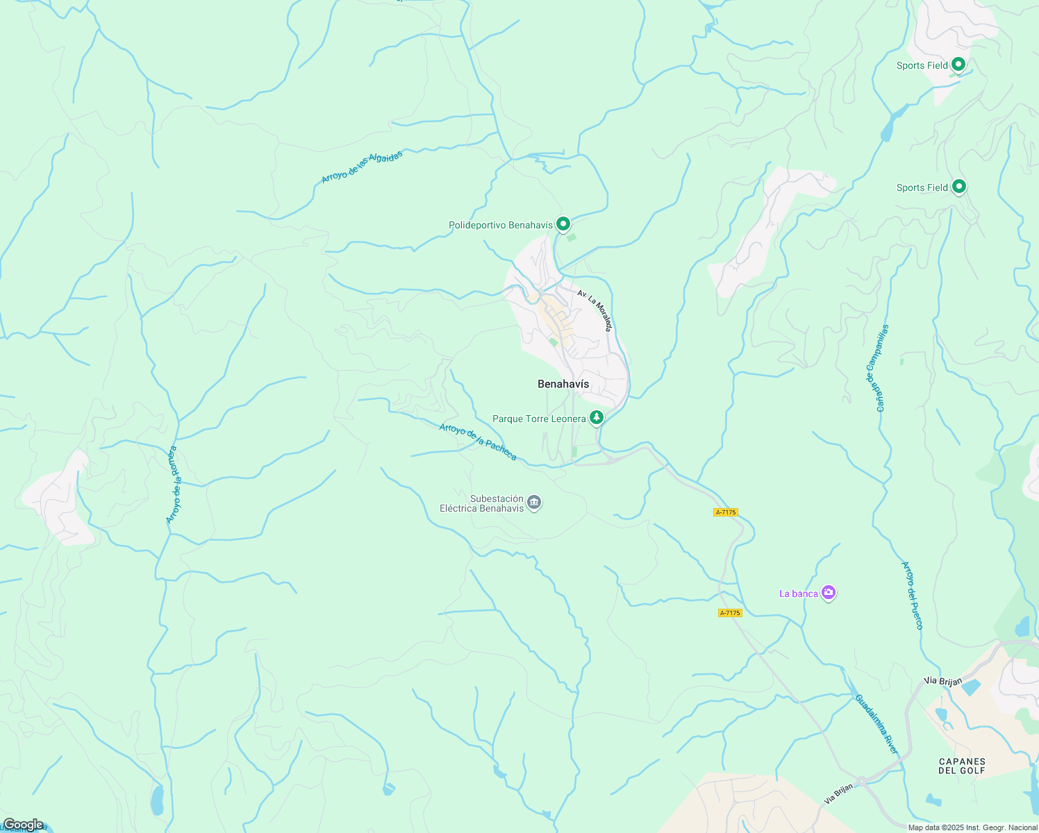 map of restaurants, bars, coffee shops, grocery stores, and more near 42 Calle la Pacheca Alta in Benahavís