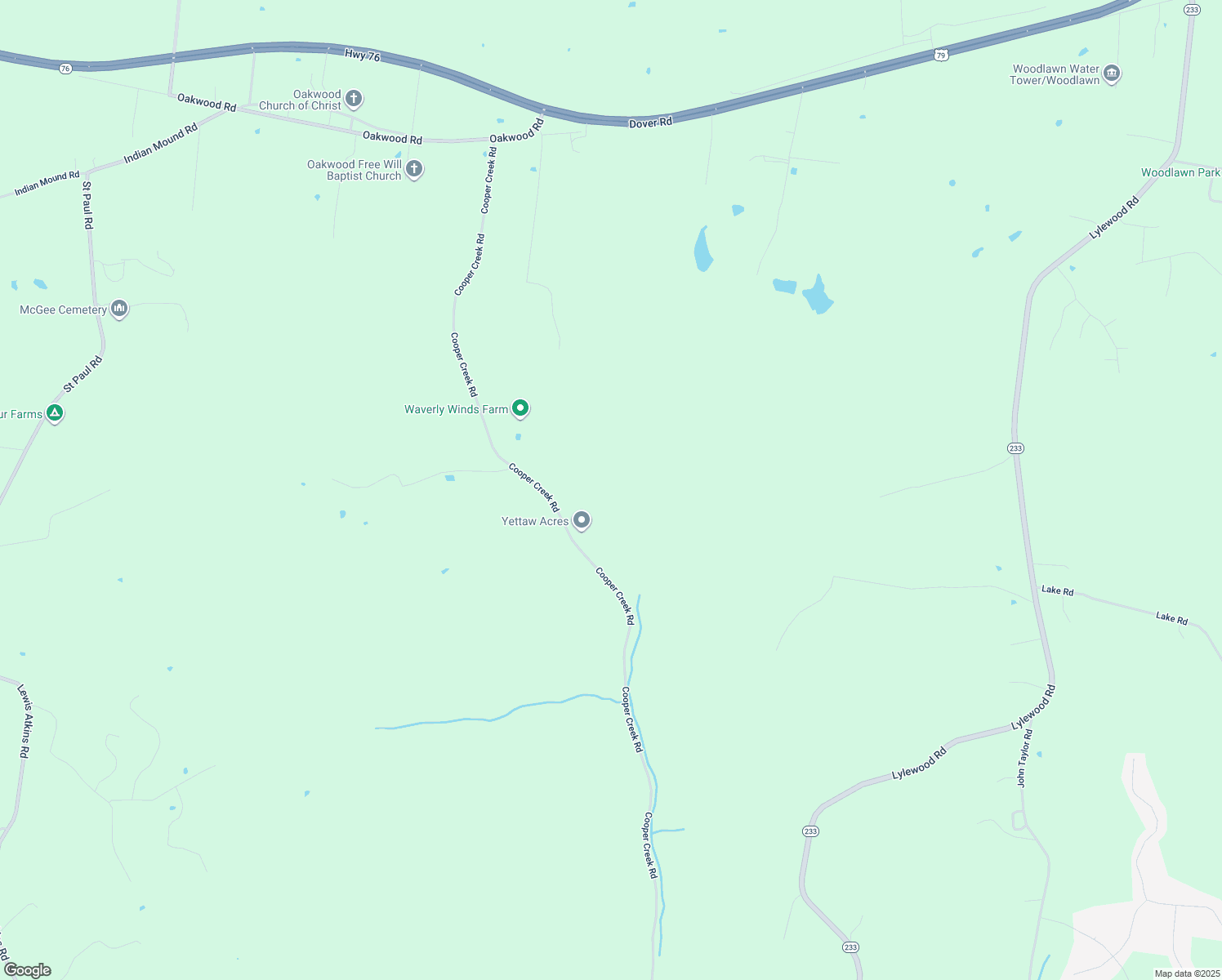 map of restaurants, bars, coffee shops, grocery stores, and more near in Woodlawn