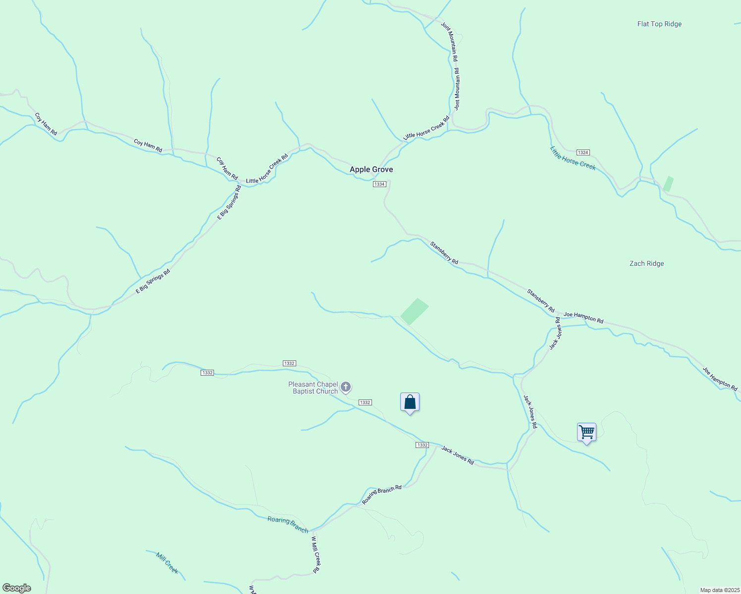 map of restaurants, bars, coffee shops, grocery stores, and more near 940 Greer Hollow Road in Lansing
