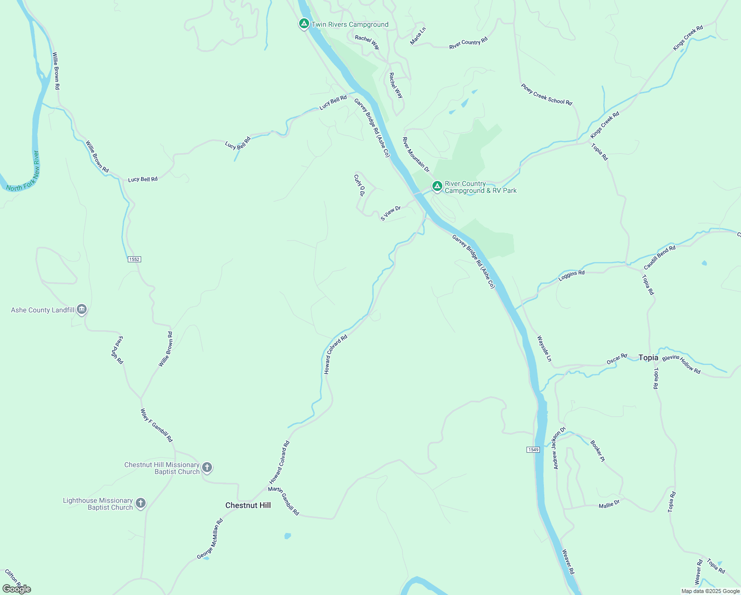 map of restaurants, bars, coffee shops, grocery stores, and more near 1411 Howard Colvard Road in Crumpler