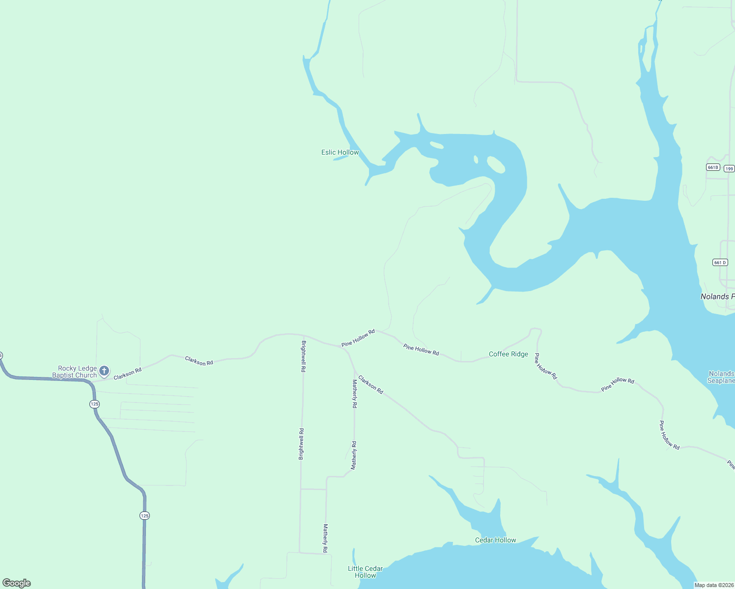 map of restaurants, bars, coffee shops, grocery stores, and more near 501 Oll Hart Road in Protem