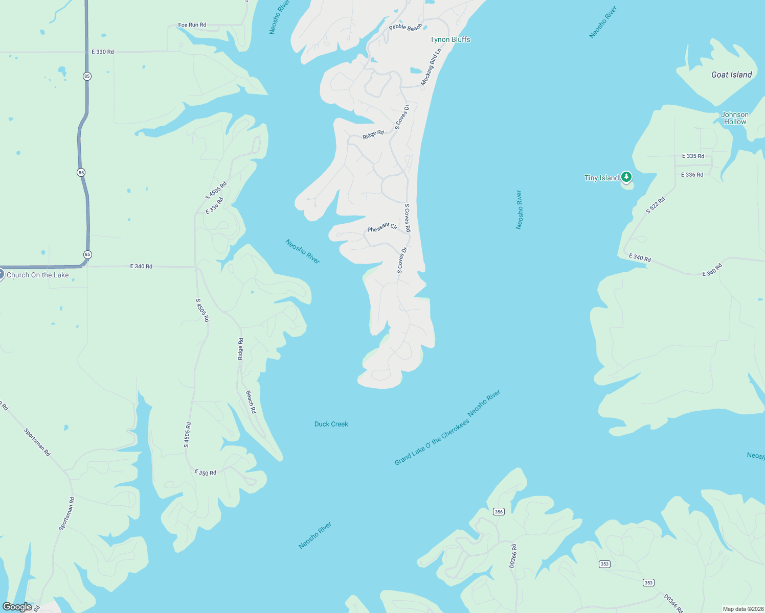 map of restaurants, bars, coffee shops, grocery stores, and more near 34206 Osprey Road in Grove