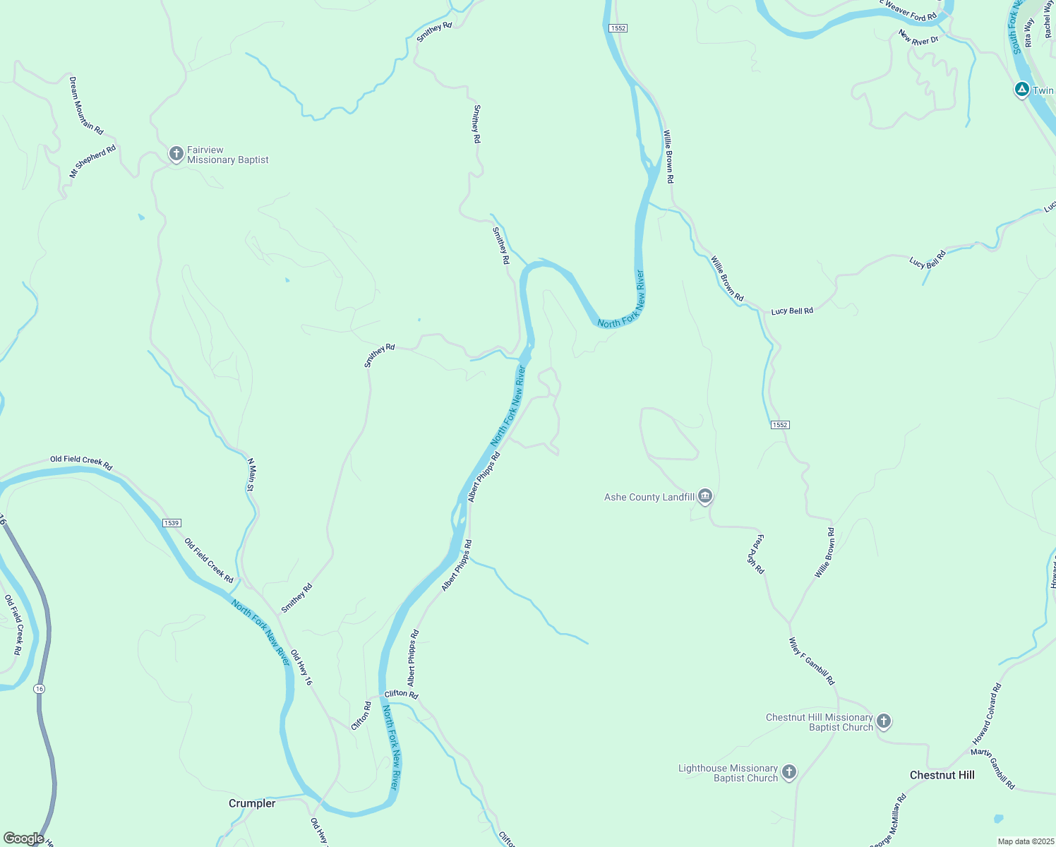 map of restaurants, bars, coffee shops, grocery stores, and more near 172 Hidden Mountain Lane in Crumpler
