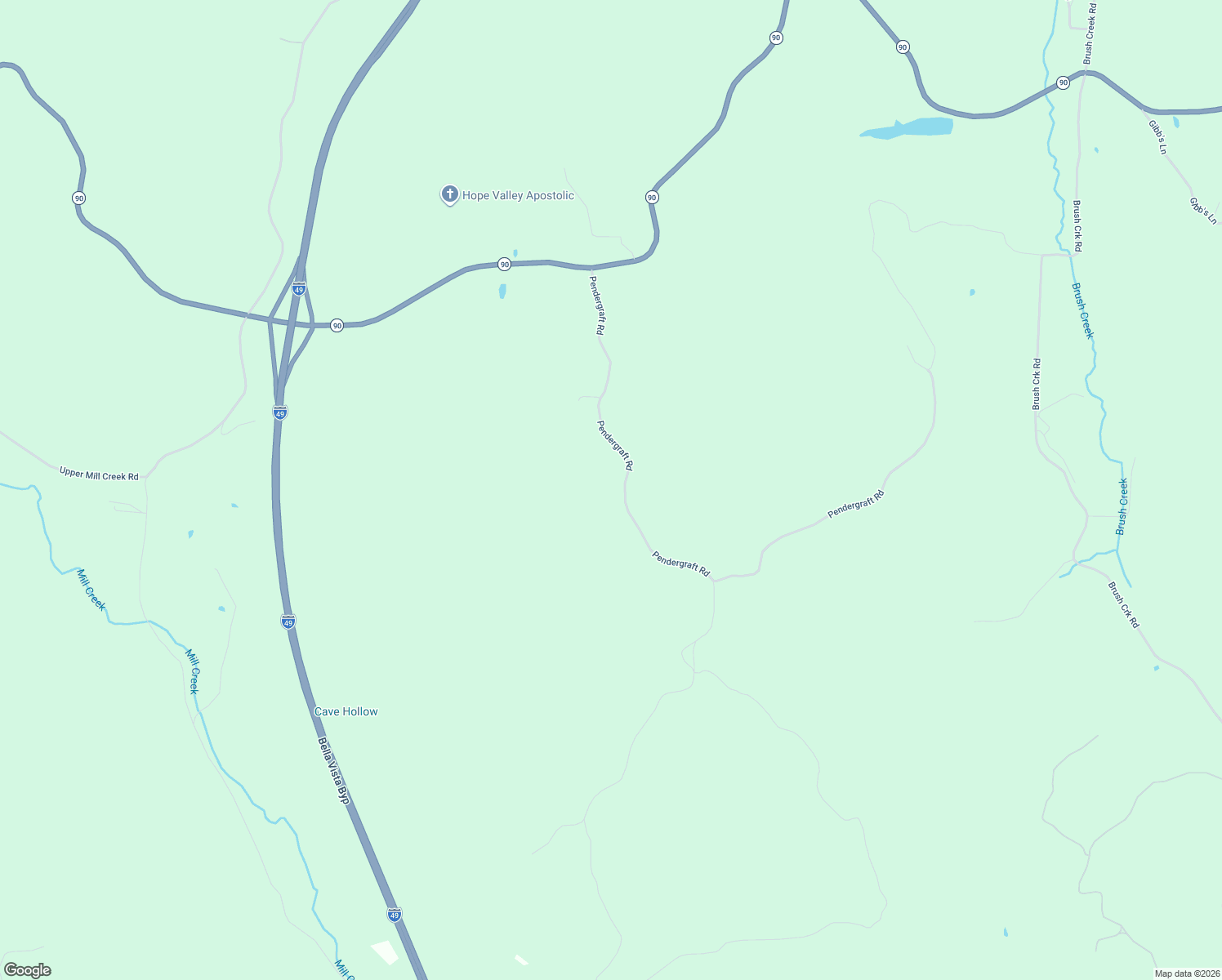 map of restaurants, bars, coffee shops, grocery stores, and more near 660 Pendergraft Road in Noel