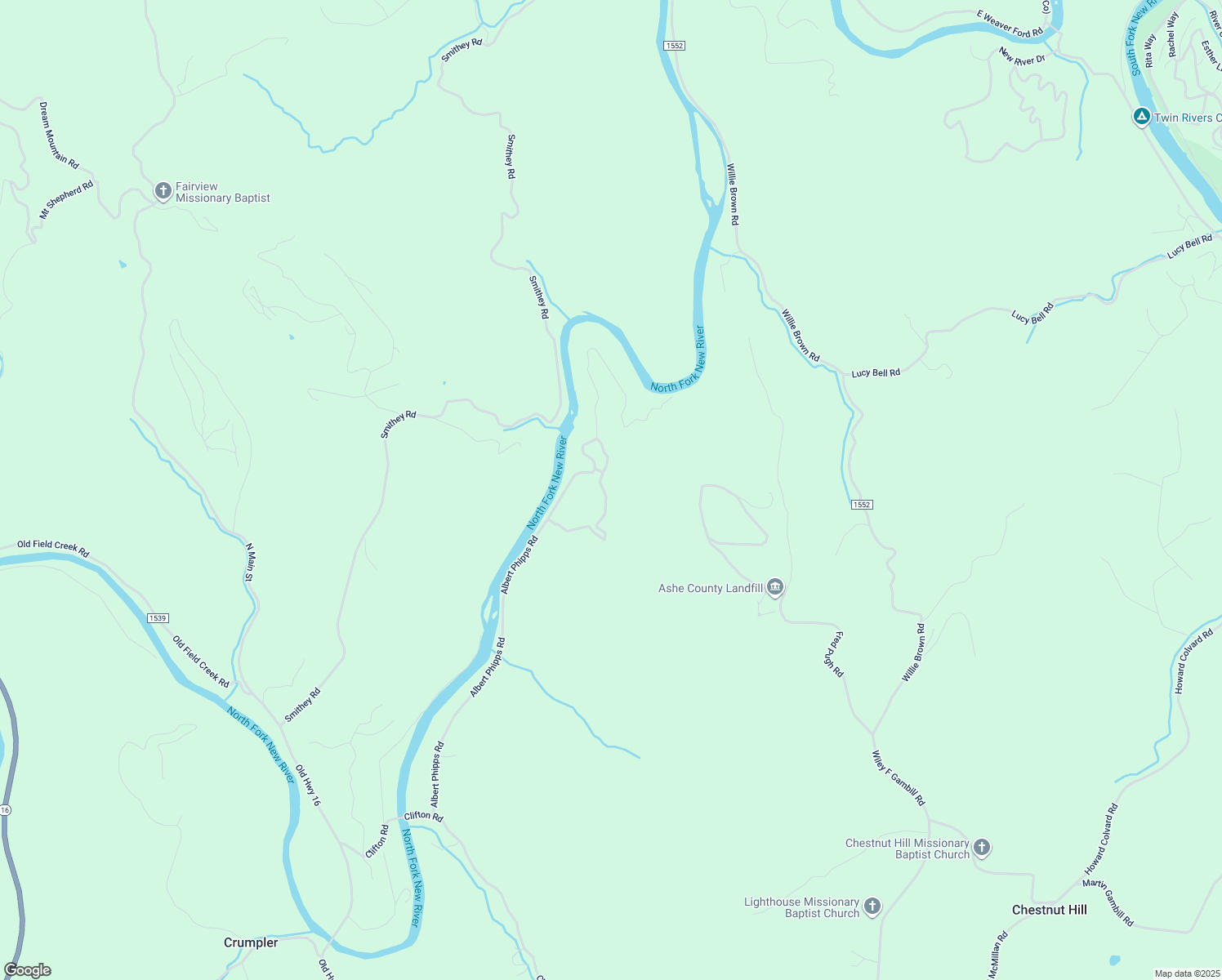 map of restaurants, bars, coffee shops, grocery stores, and more near 333 Hidden Mountain Lane in Crumpler