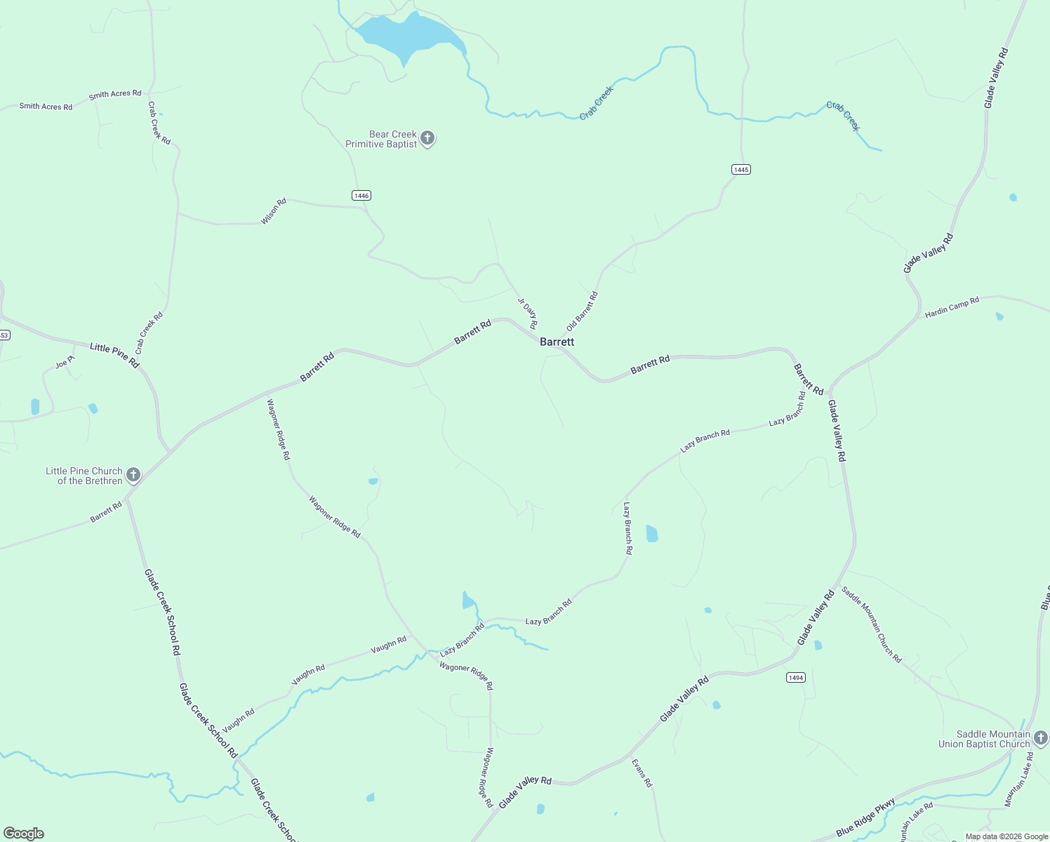 map of restaurants, bars, coffee shops, grocery stores, and more near in Barrett