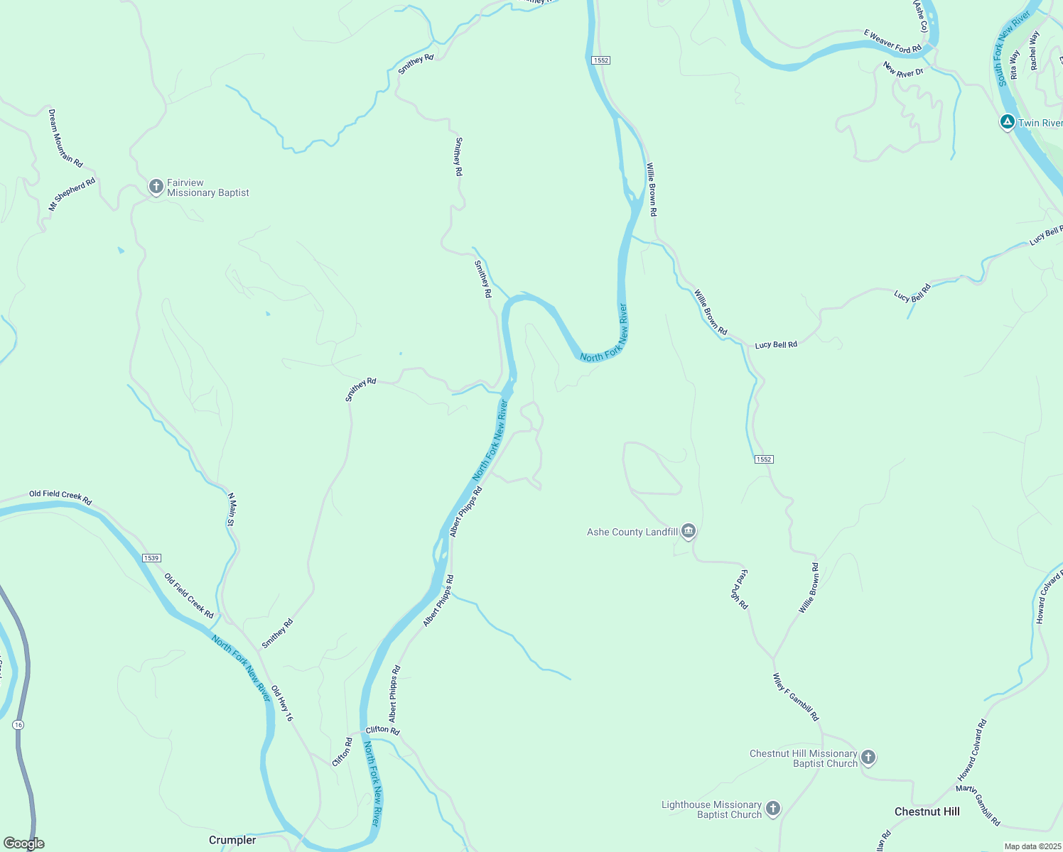map of restaurants, bars, coffee shops, grocery stores, and more near 333 Hidden Mountain Lane in Crumpler