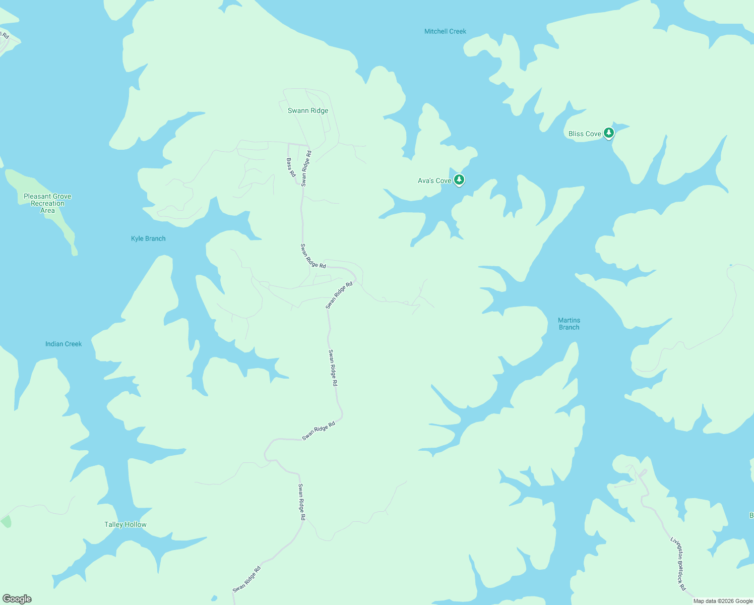 map of restaurants, bars, coffee shops, grocery stores, and more near Swan Ridge Road in Celina