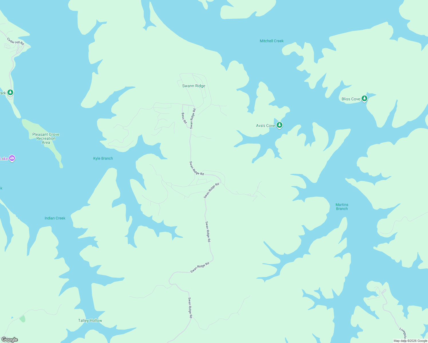 map of restaurants, bars, coffee shops, grocery stores, and more near Swan Ridge Road in Celina
