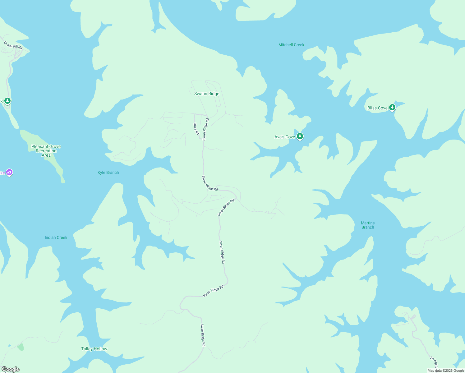 map of restaurants, bars, coffee shops, grocery stores, and more near Swan Ridge Road in Celina