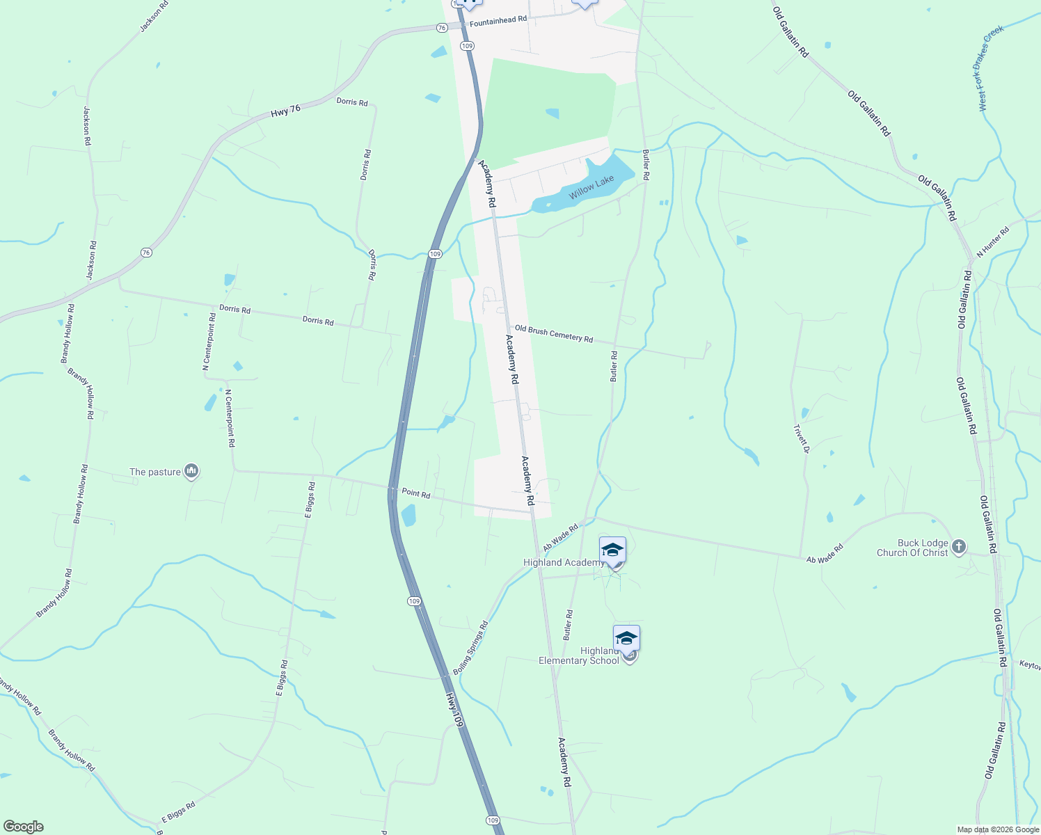 map of restaurants, bars, coffee shops, grocery stores, and more near 1355 Academy Road in Portland