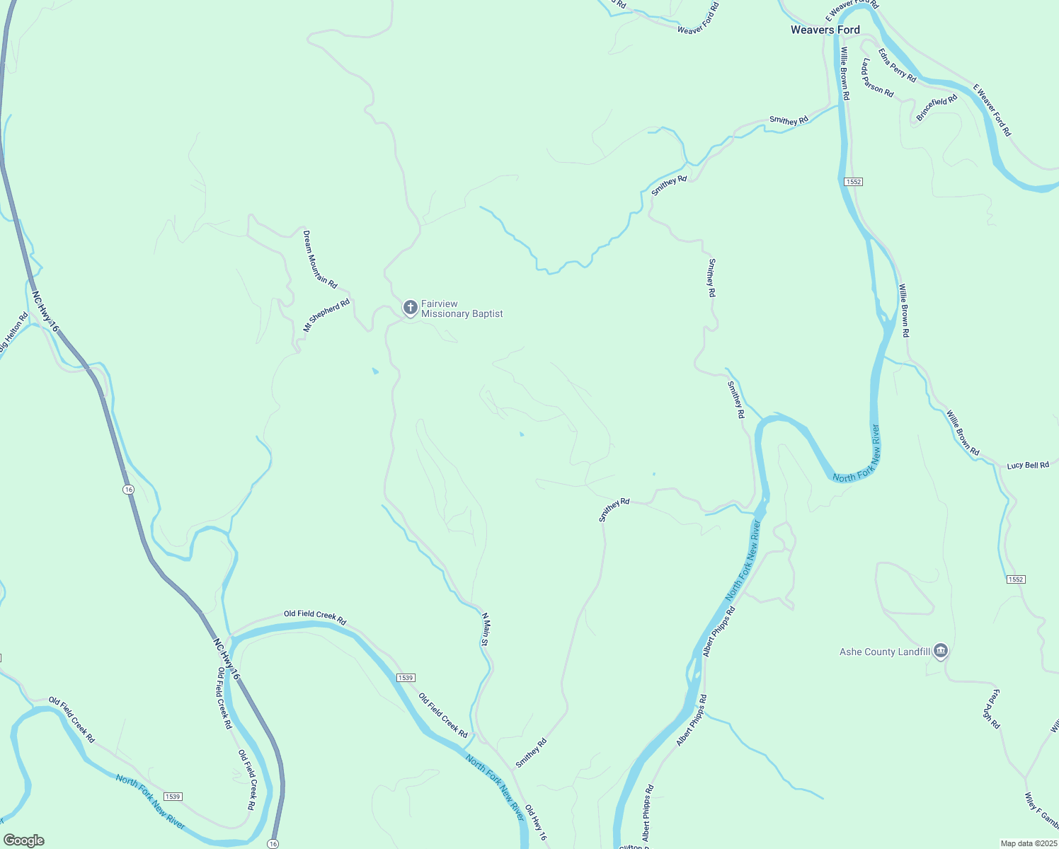 map of restaurants, bars, coffee shops, grocery stores, and more near 165 Deer Ridge Road in Crumpler