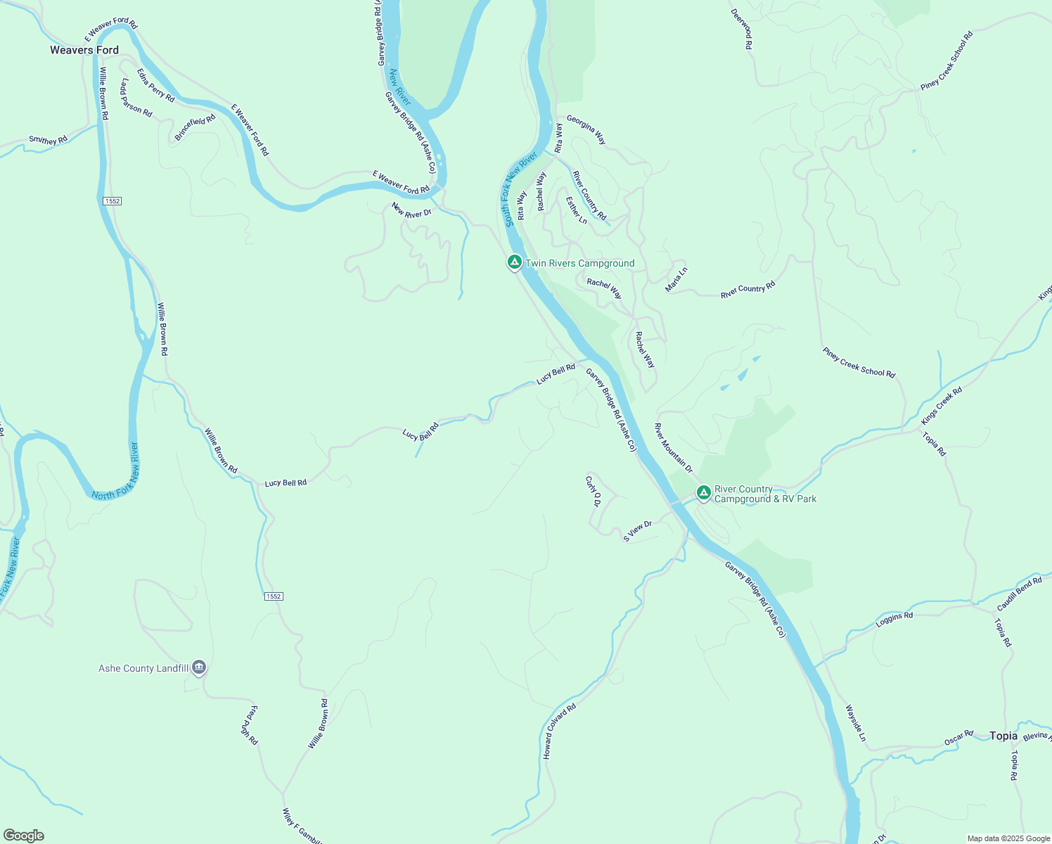map of restaurants, bars, coffee shops, grocery stores, and more near 266 River View Circle in Crumpler