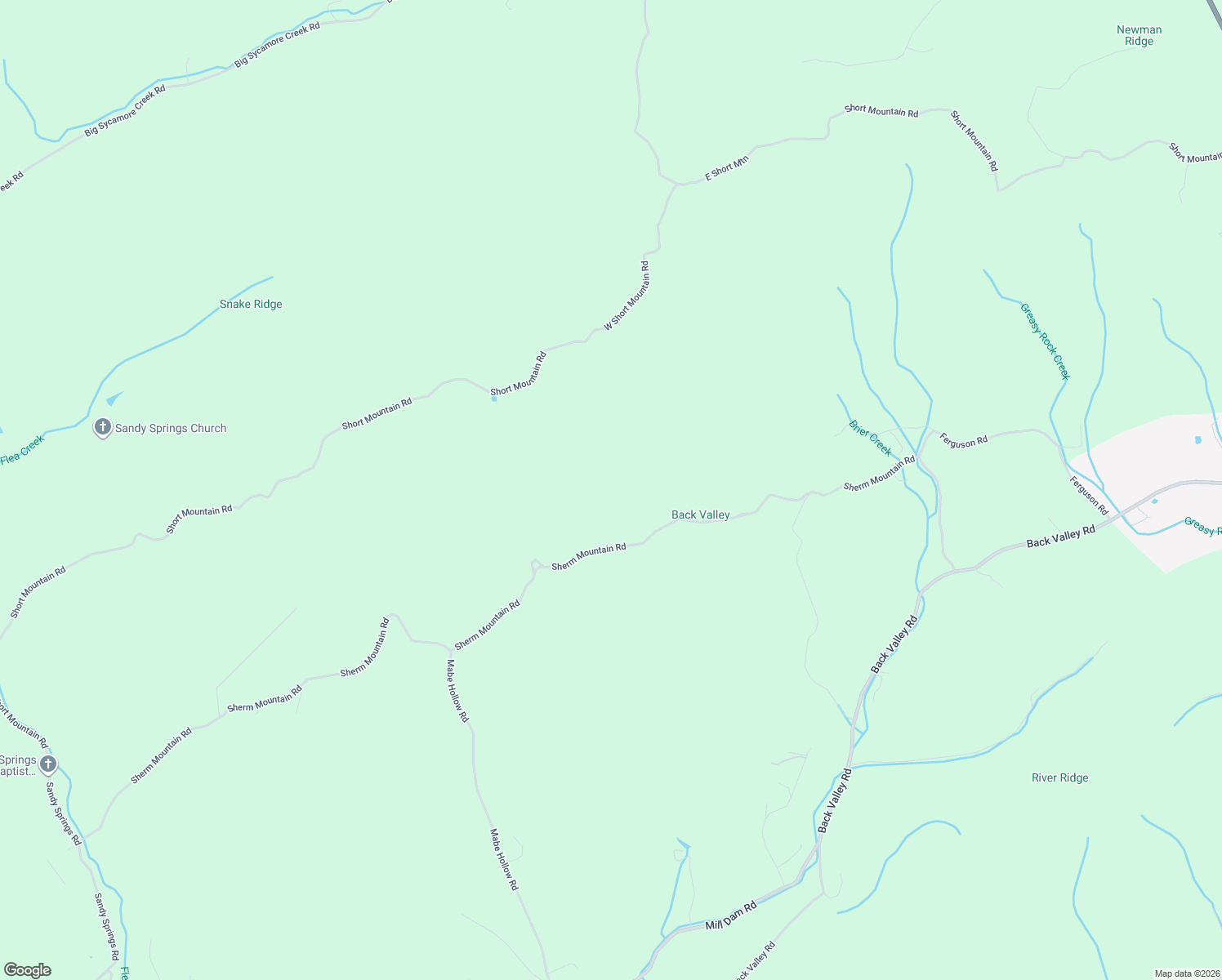 map of restaurants, bars, coffee shops, grocery stores, and more near 956 Sherm Mountain Road in Sneedville