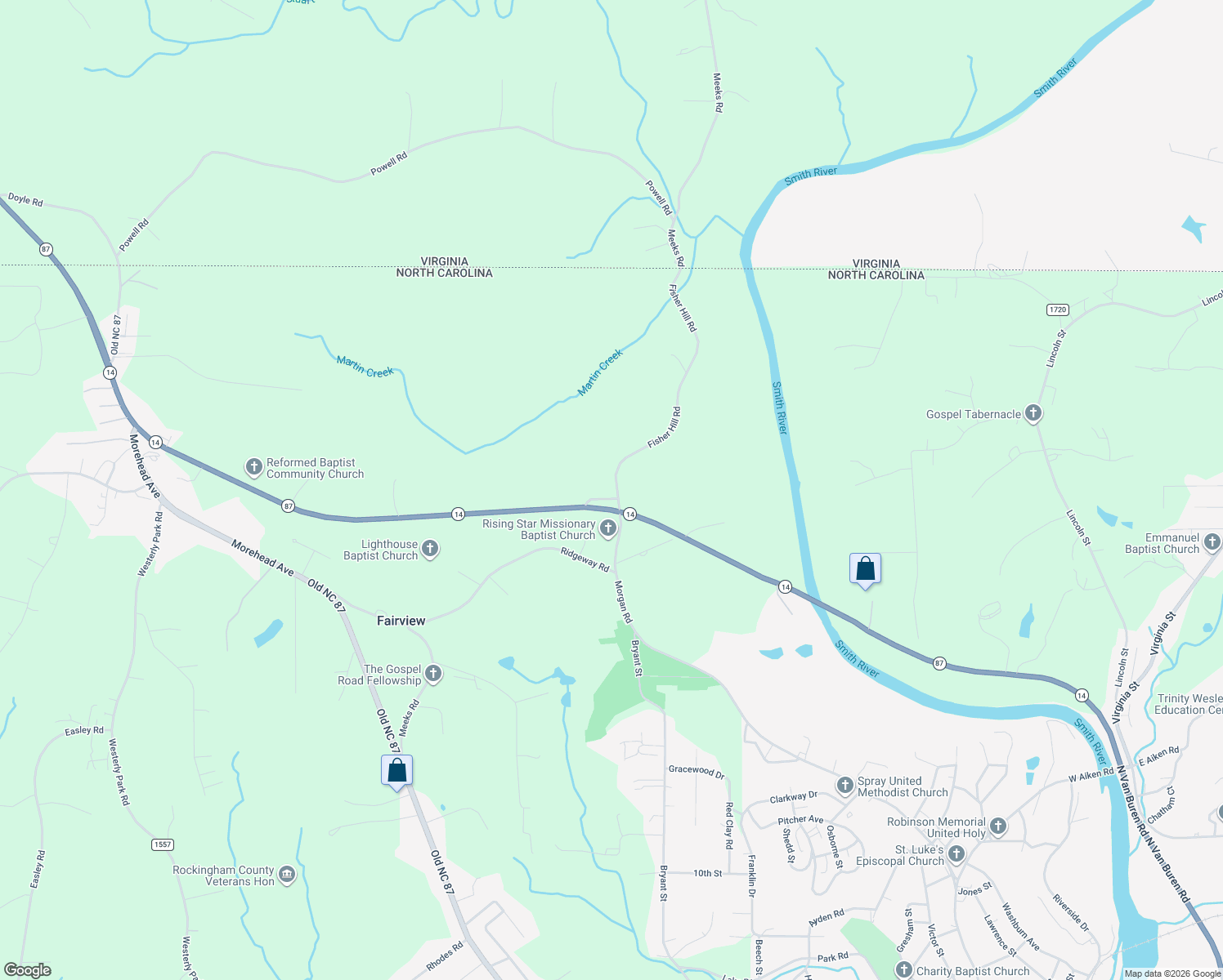 map of restaurants, bars, coffee shops, grocery stores, and more near 226 Fisher Hill Road in Eden