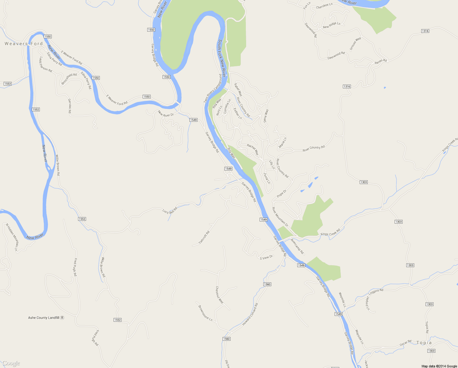 map of restaurants, bars, coffee shops, grocery stores, and more near 1536 Lucy Bell Road in Crumpler