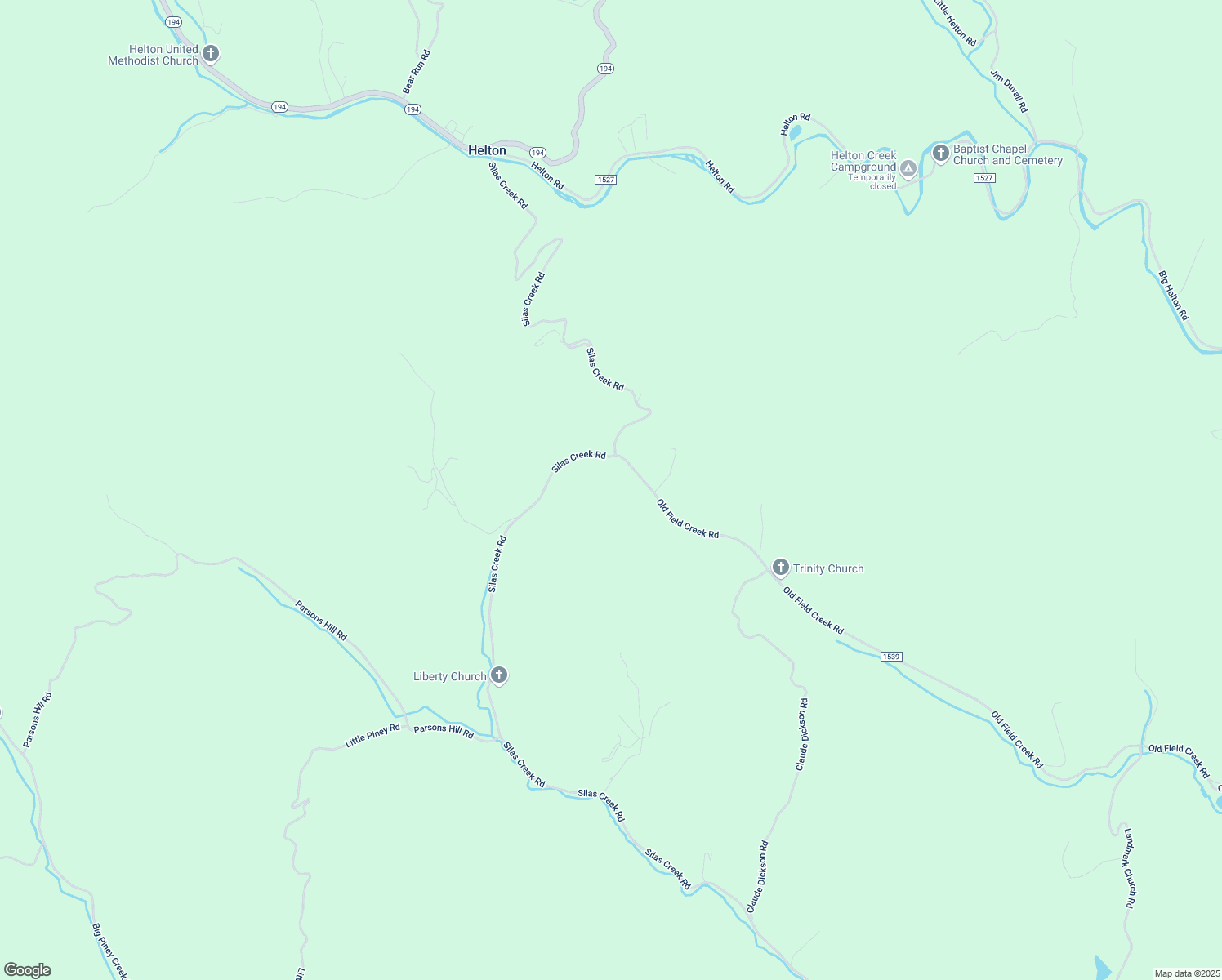 map of restaurants, bars, coffee shops, grocery stores, and more near 6129 Old Field Creek Road in Lansing
