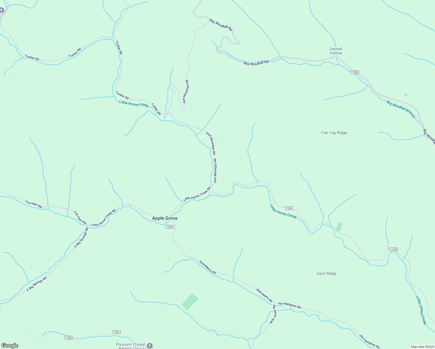 map of restaurants, bars, coffee shops, grocery stores, and more near 192 Jont Mountain Road in Lansing