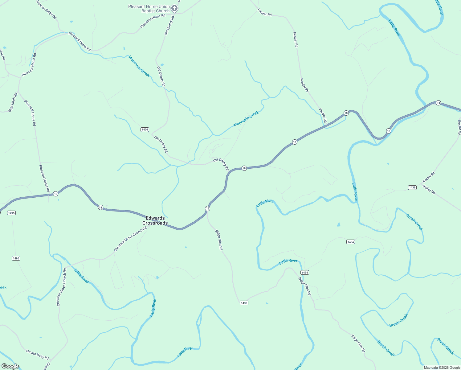 map of restaurants, bars, coffee shops, grocery stores, and more near 5662 Highway 18 in Sparta