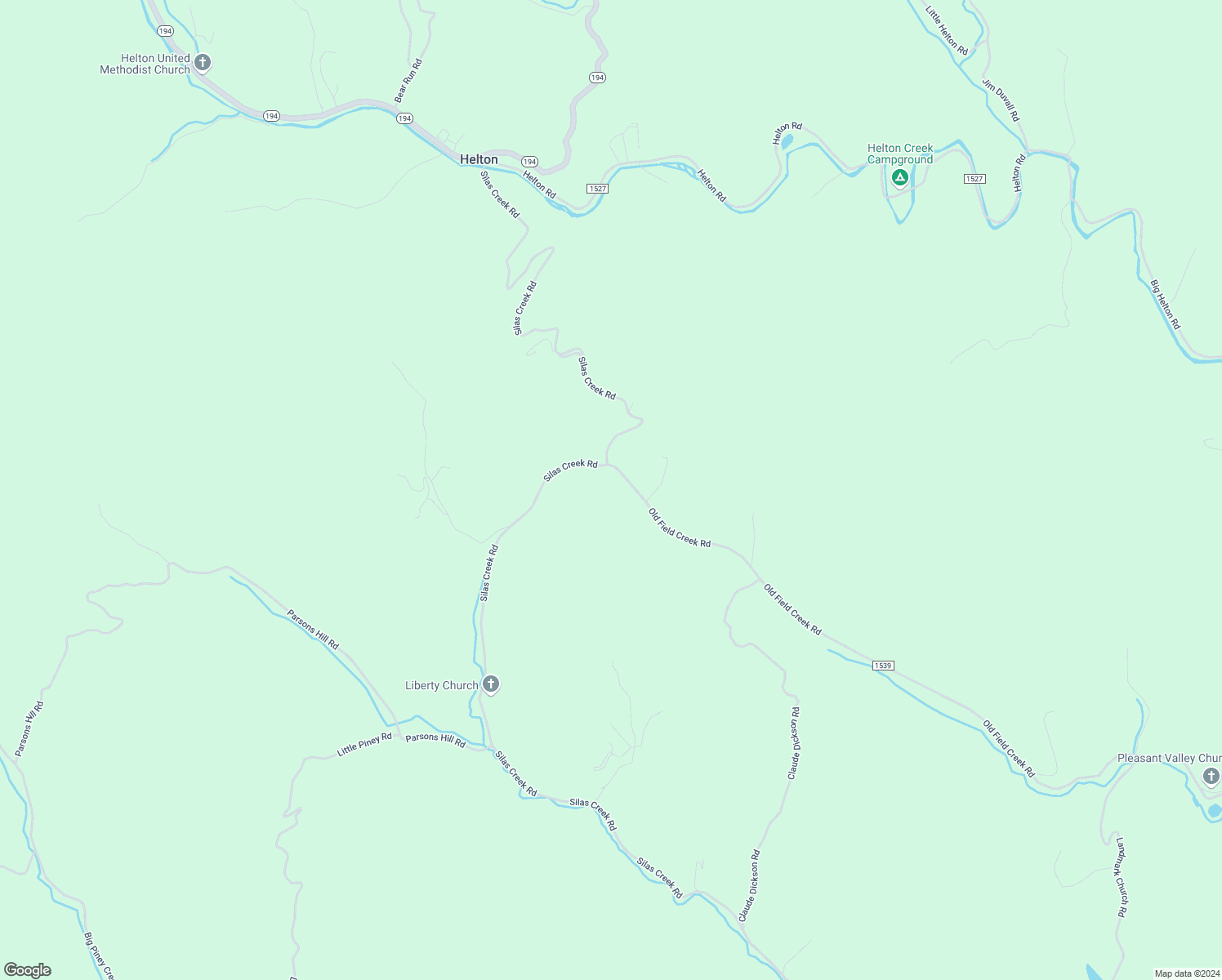 map of restaurants, bars, coffee shops, grocery stores, and more near 6129 Old Field Creek Road in Lansing