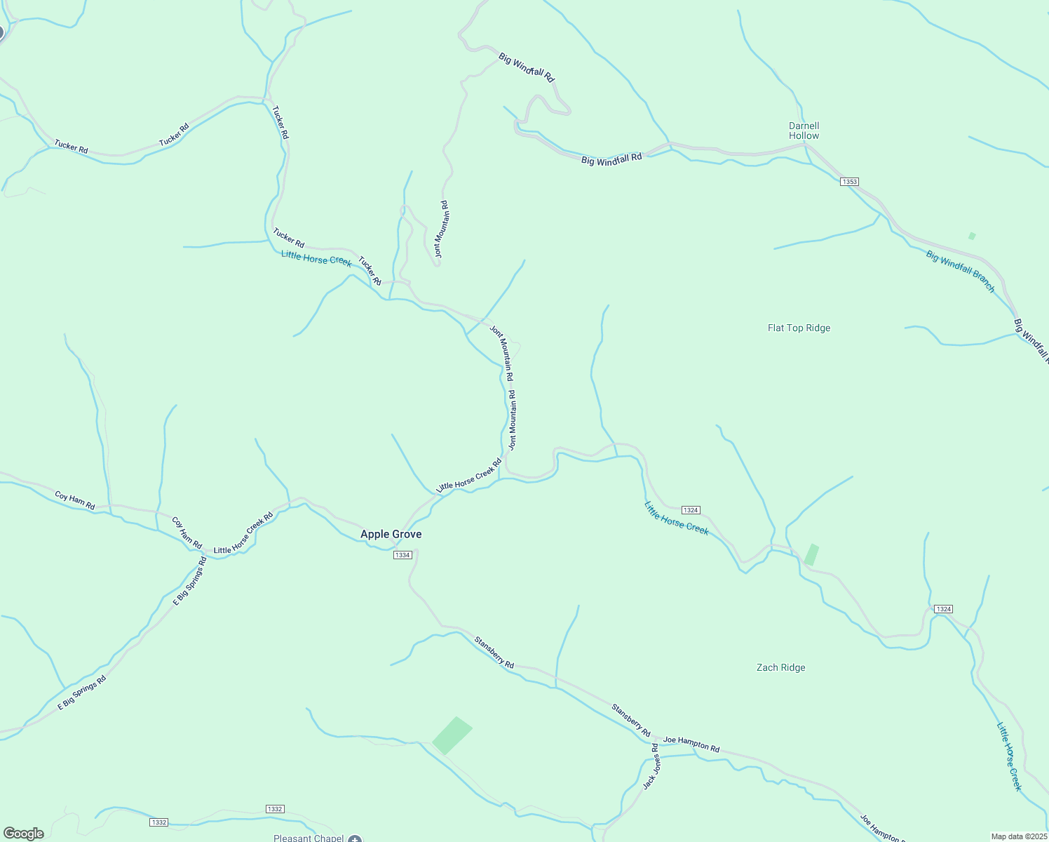 map of restaurants, bars, coffee shops, grocery stores, and more near 192 Jont Mountain Road in Lansing