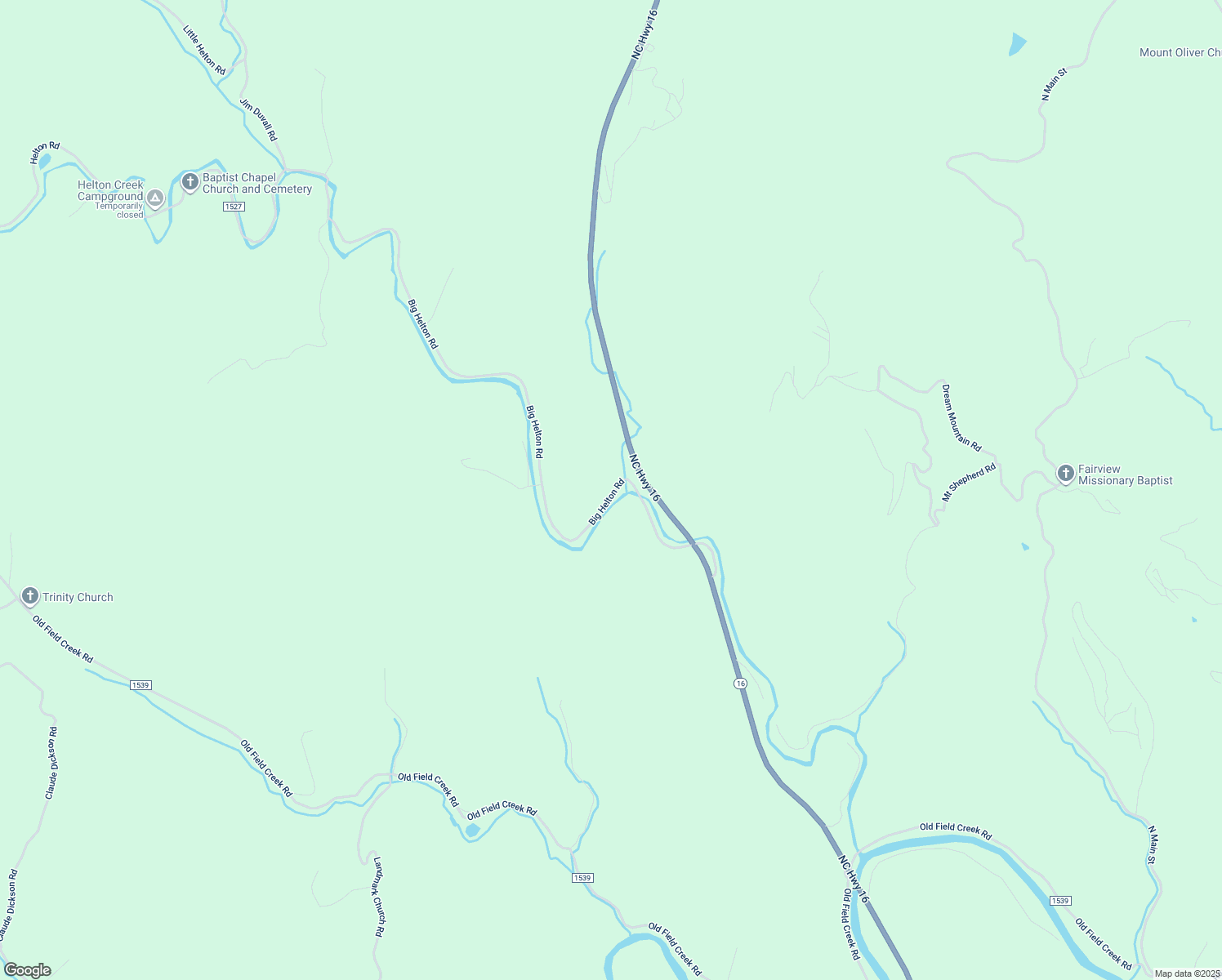 map of restaurants, bars, coffee shops, grocery stores, and more near 467 Big Helton Road in Grassy Creek