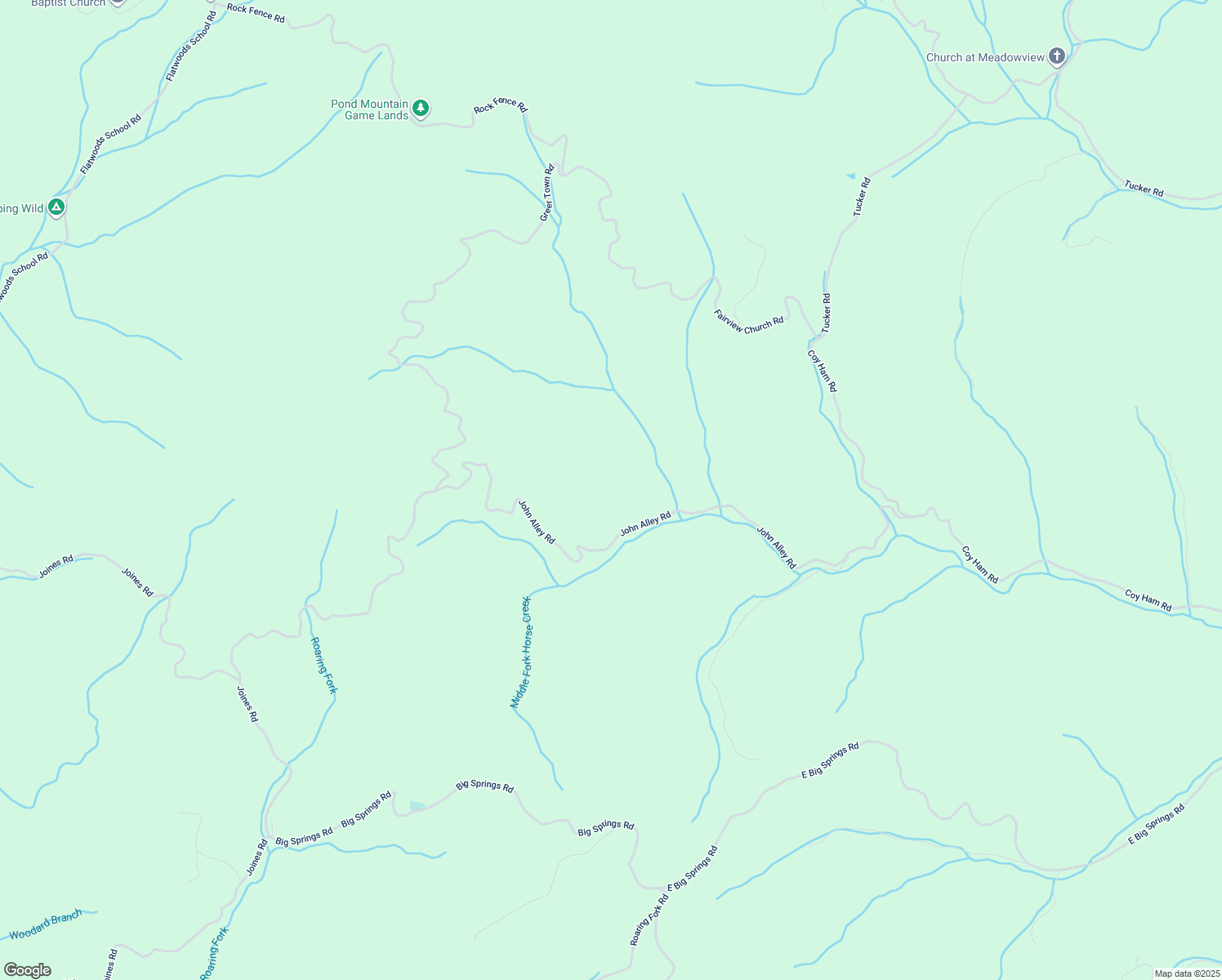map of restaurants, bars, coffee shops, grocery stores, and more near 1190 John Alley Road in Lansing