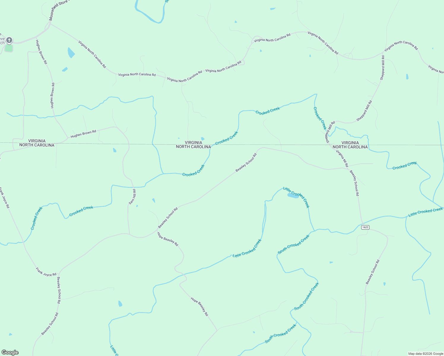 map of restaurants, bars, coffee shops, grocery stores, and more near 2421 Beasley School Road in Sandy Ridge