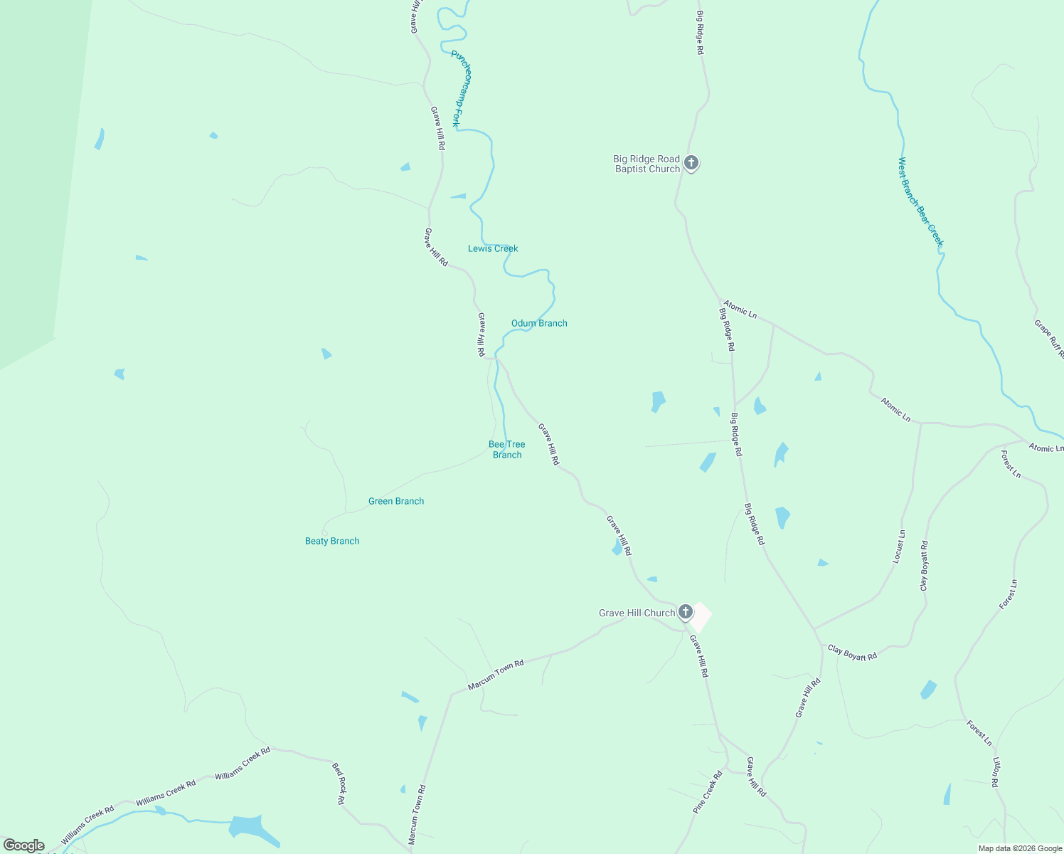 map of restaurants, bars, coffee shops, grocery stores, and more near 3565 Grave Hill Road in Oneida