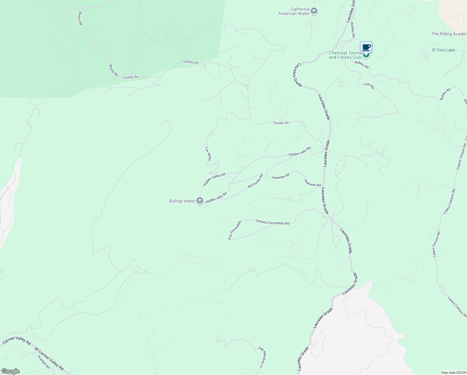 map of restaurants, bars, coffee shops, grocery stores, and more near 11675 McCarthy Road in Carmel Valley