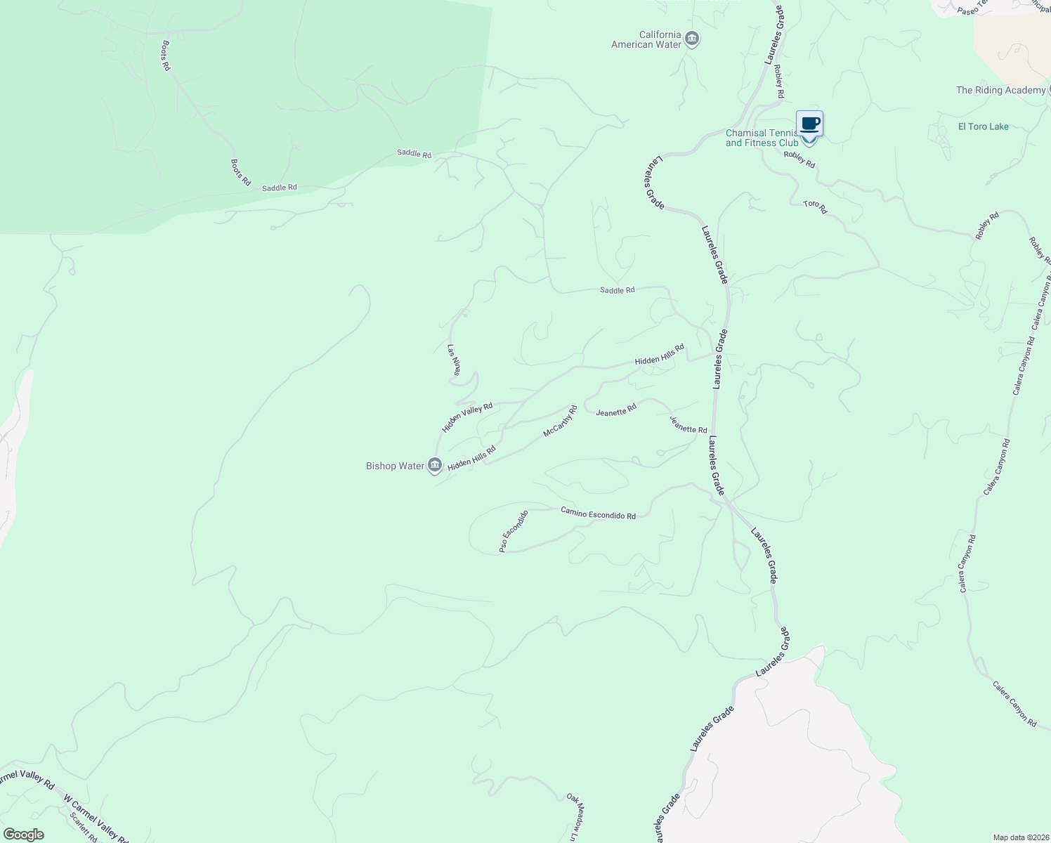 map of restaurants, bars, coffee shops, grocery stores, and more near 11675 McCarthy Rd in Carmel Valley