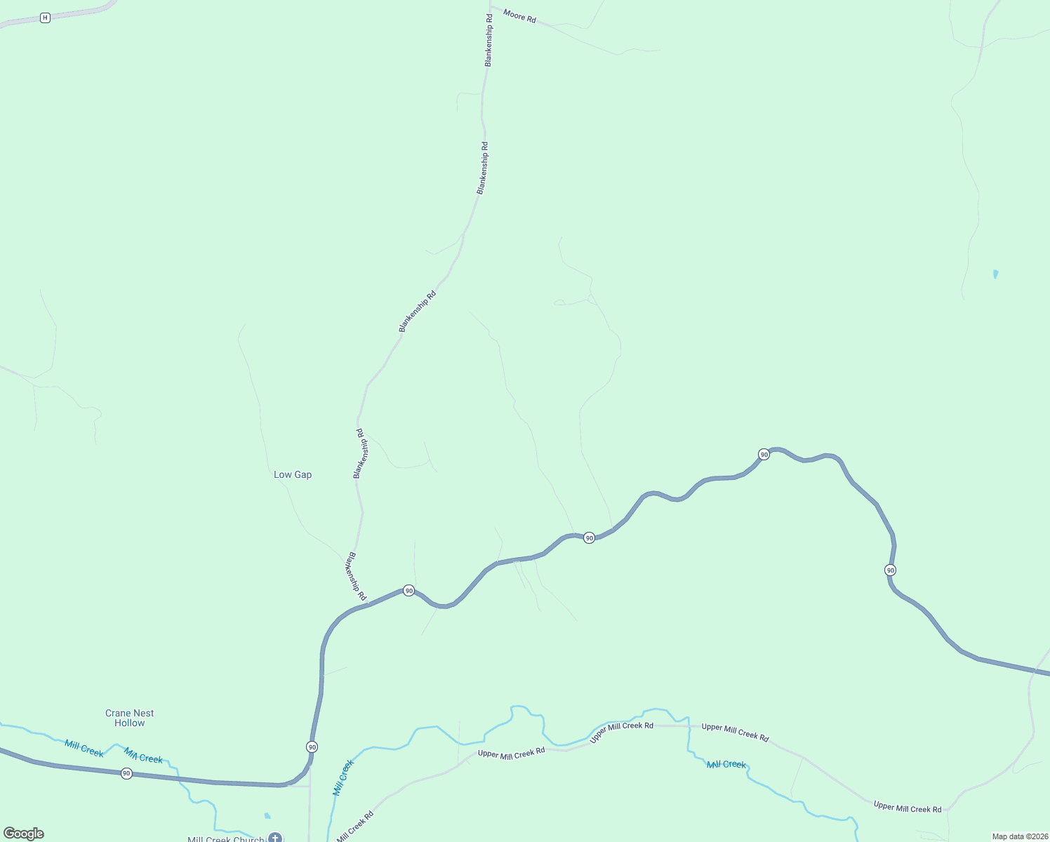 map of restaurants, bars, coffee shops, grocery stores, and more near Aloha Lane in McDonald County