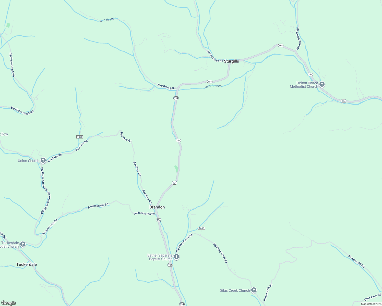 map of restaurants, bars, coffee shops, grocery stores, and more near 12904 North Carolina 194 in Lansing