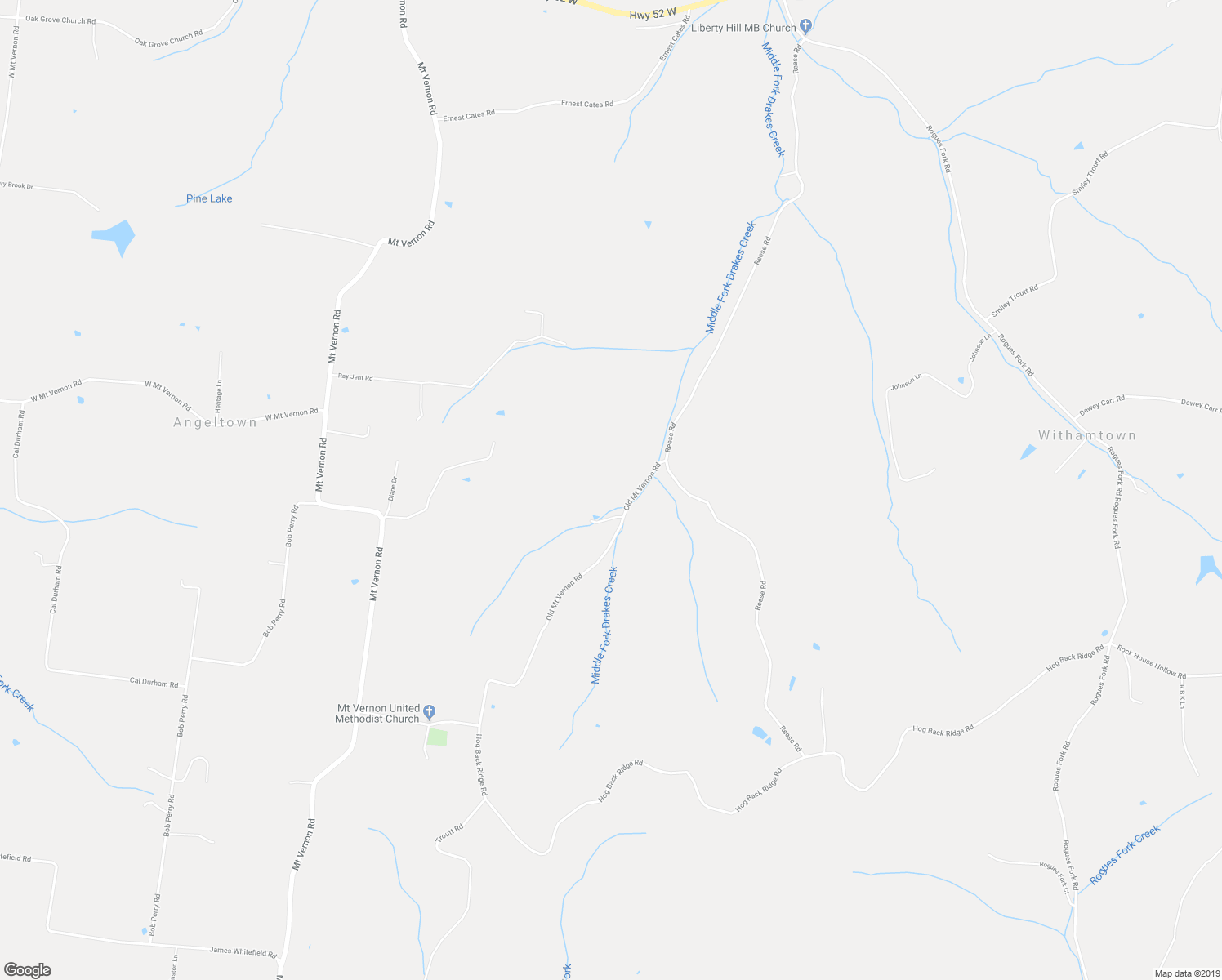 map of restaurants, bars, coffee shops, grocery stores, and more near 1020 Old Mount Vernon Road in Bethpage