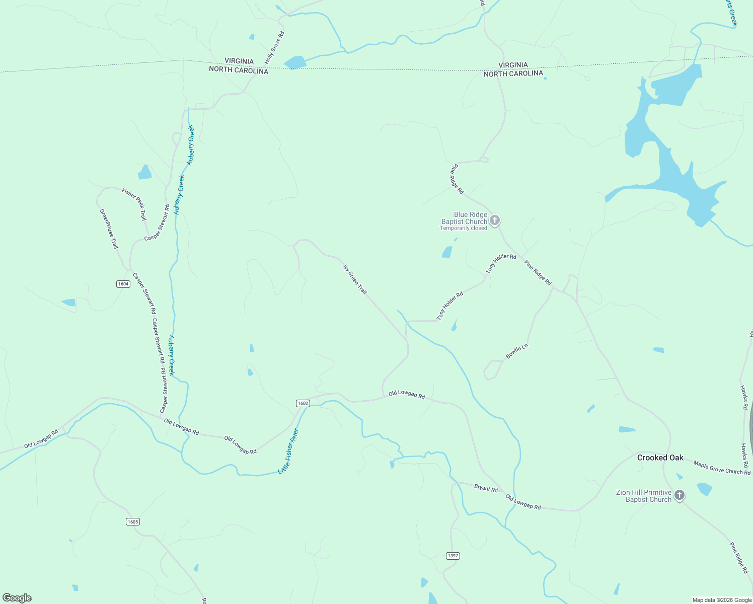 map of restaurants, bars, coffee shops, grocery stores, and more near 220 Ivy Green Trail in Lowgap