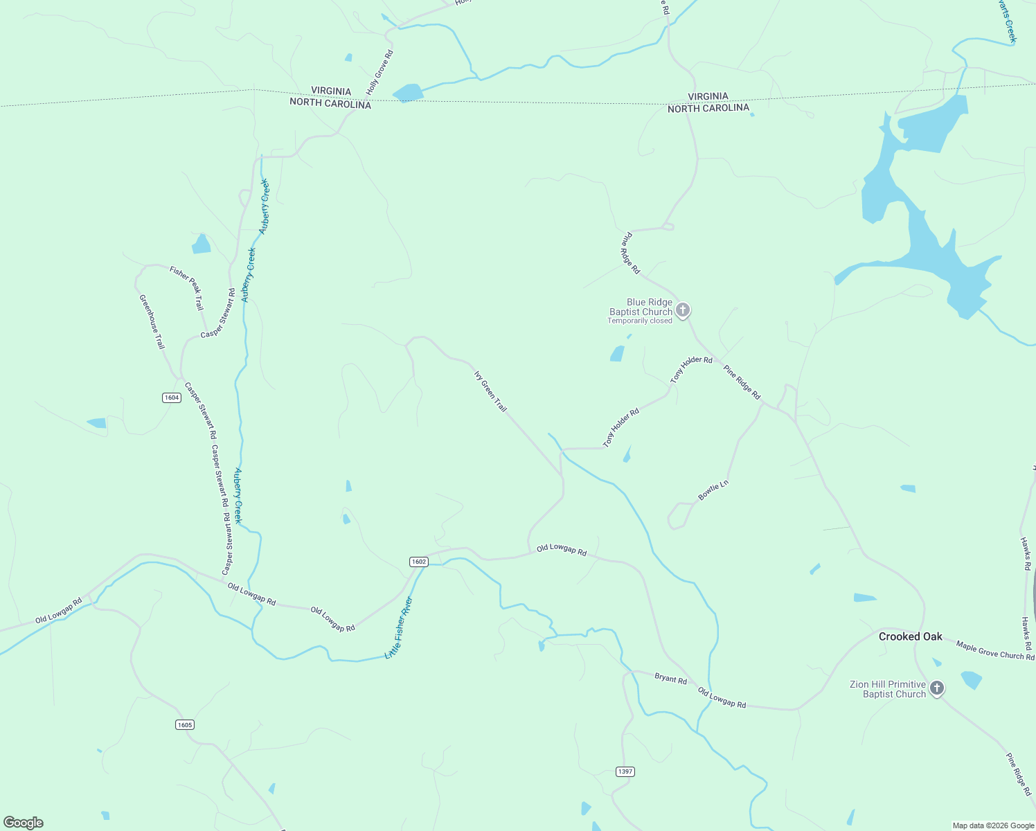 map of restaurants, bars, coffee shops, grocery stores, and more near 220 Ivy Green Trail in Lowgap